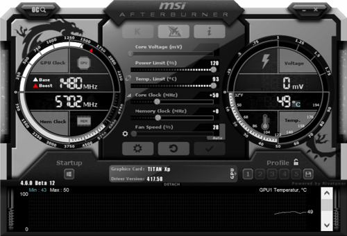  okol da Puberta Atticus Msi Afterburner Rtx Auto Overclock Lesk Zdroj 